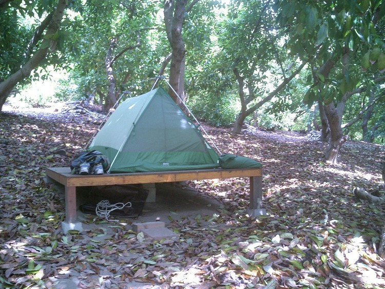 tent platform