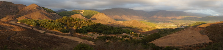 dusk, Metta and Pauma Valley