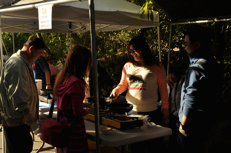 booth for food offered freely