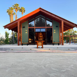 Front entrance of ordination hall