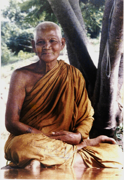 Phra Ajaan Fuang sitting